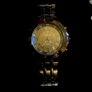 Surface men’s quartz gun metal watch